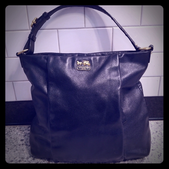 Coach Handbags - Coach Madison Isabelle Leather Hobo bagF1273-21224